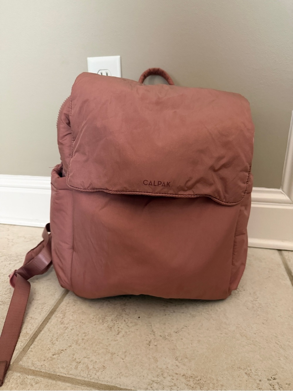 Calpak Dusty Rose Diaper Bag